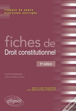 Capa do artigo Fiches De Droit Constitutionnel (5e Édition)