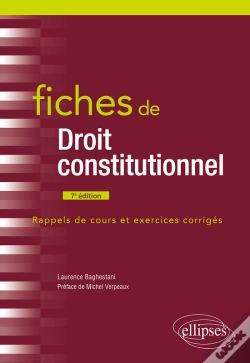 Capa do artigo Fiches De Droit Constitutionnel