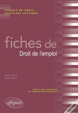 Capa do artigo Fiches De Droit De L'Emploi