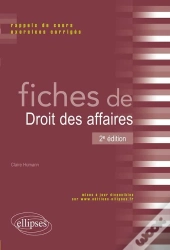 Fiches De Droit Des Affaires 2e Edition