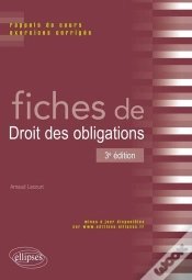 Capa do artigo Fiches De Droit Des Obligations Rappels De Cours & Exercices Corriges 3eme Edtion