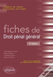 Fiches De Droit Pénal Général - 5e Édition