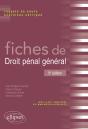 Fiches De Droit Pénal Général - 5e Édition - Preview