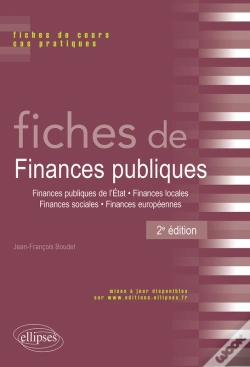Capa do artigo Fiches De Finances Publiques - 2e Édition