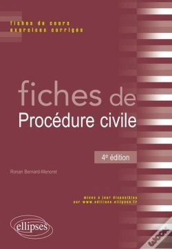 Capa do artigo Fiches De Procedure Civile 4e Edition Fiches De Cours Exercices Corriges