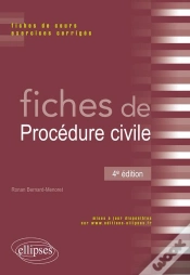 Capa do artigo Fiches De Procedure Civile 4e Edition Fiches De Cours Exercices Corriges