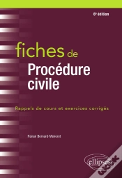 Capa do artigo Fiches De Procédure Civile - 6e Éd.