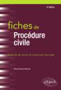 Fiches De Procédure Civile - 6e Éd. - Preview