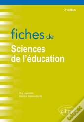 Fiches De Sciences De L'Éducation (2e Édition)