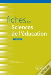 Fiches De Sciences De L'Éducation (3e Édition)