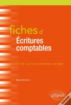 Capa do artigo Fiches D'Écritures Comptables ; Rappels De Cours Et Exercices Corrigés