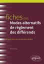 Fiches Des Modes Alternatifs De Règlement Des Différends M.A.R.D. - Preview