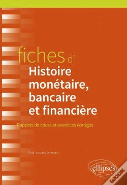 Capa do artigo Fiches D'Histoire Monétaire, Bancaire Et Financière