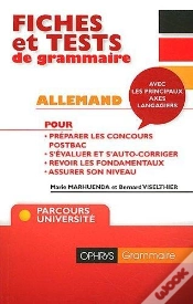 Capa do artigo Fiches Et Tests De Grammaire ; Allemand