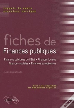 Capa do artigo Fiches Finances Publiques Rappels De Cours & Exercices Corriges