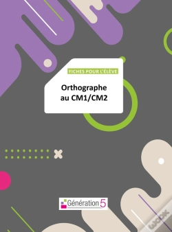 Capa do artigo Fiches Pou L'Eleve ; Orthographe Cm1-Cm2