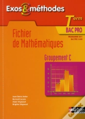 Capa do artigo Fichier De Mathematiques Terminale Bac Pro - Groupement C (Exos & Methodes) Livre Eleve 2011