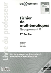 Capa do artigo Fichier De Mathematiques Terminale Bac Pro - Groupementnt B (Exos Et Methodes) Professeur 2011