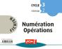 Fichier Numération Opérations : Ce2 ; Cycle 3, Niveau 2 ; Maternelle Grande Section - Preview