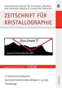 Fifth Size Strain Conference. Diffraction Analysis Of The Microstructure Of Materials