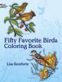 Fifty Favourite Birds Coloring Book - Preview