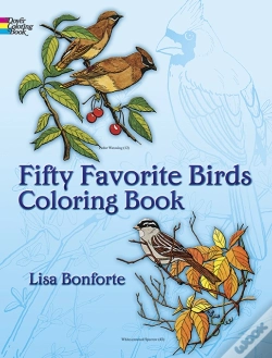 Capa do artigo Fifty Favourite Birds Coloring Book