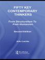 Fifty Key Contemporary Thinkers - Preview