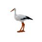 Figura de borracha Cegonha-branca - Preview