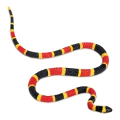Capa do artigo Figura de borracha - Cria de cobra coral