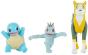 Figura Pokémon Battle Mini Figures 3-Pack - Squirtle, Machop & Boltund 5-8 cm - Preview