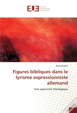 Capa do artigo Figures Bibliques Dans Le Lyrisme Expressionniste Allemand