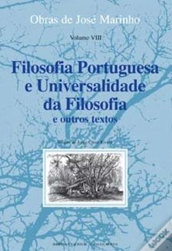 Capa do artigo Filosofia Portuguesa e Universalidade da Filsofia e Outros Textos - Vol VIII