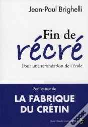 Capa do artigo Fin De Récré ; Pour Une Refondation De L