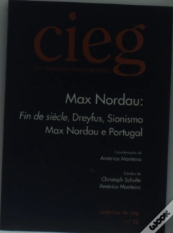 Capa do artigo ‘Fin de siècle', Dreyfus, Sionismo, Max Nordau e Portugal
