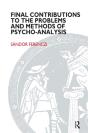 Final Contributions To The Problems And Methods Of Psycho-Analysis - Preview