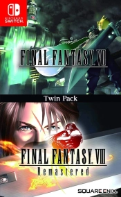 Capa do artigo Final Fantasy VII & VIII Remastered Twin Pack Nintendo Switch