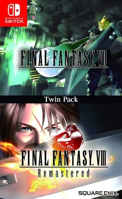 Capa do artigo Final Fantasy VII & VIII Remastered Twin Pack Nintendo Switch