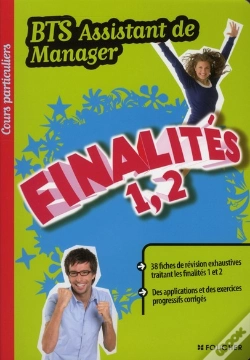 Capa do artigo Finalités 1 Et 2 ; Bts Assistant Manager Ep1
