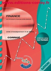 Capa do artigo Finance Corrige - Ue 2 Du Dscg