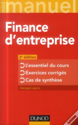 Capa do artigo Finance D'Entreprise - 2e Edition