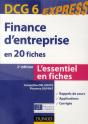 Finance D'Entreprise En 20 Fiches ; Dcg 6 (2e Édition) - Preview