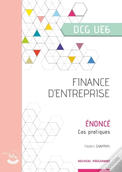 Capa do artigo Finance D'Entreprise - Énoncé : Ue 6 Du Dcg