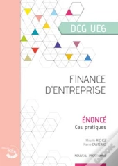Finance D'Entreprise - Enonce - Ue 6 Du Dcg