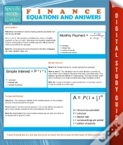 Capa do artigo Finance Equations And Answers (Speedy Study Guides)