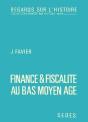 Finance Et Fiscalite Au Bas Moyen-Age - Preview
