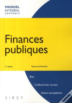 Capa do artigo Finances Publiques (15e Édition)