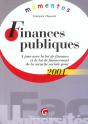 Finances Publiques 2001 ; 4e Edition - Preview