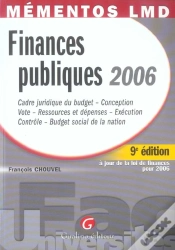 Capa do artigo Finances Publiques 2006