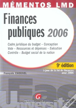 Capa do artigo Finances Publiques 2006