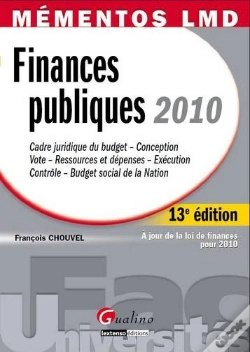 Capa do artigo Finances Publiques 2010 (13e Édition)